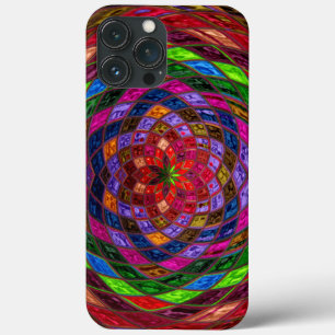 Glas in lood Patroon iPhone 13 Pro Max Hoesje
