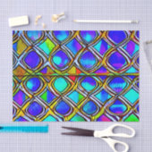 Glas in lood patrooneffect loskoppeling tissuepapier (Craft)