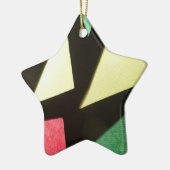Glas in lood Pattern Star Ornament (Links)