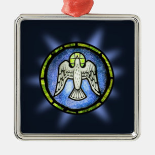 Glas in lood Peace Dove Ornament