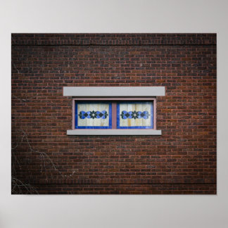 Glas-in-lood Poster
