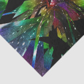 Glas in lood Rainbow Space LGBT Gay Pride Tissuepapier (Detail)