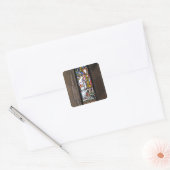 Glas in lood Religieus Venster Sticker (Envelop)