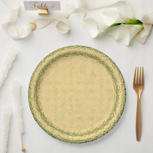 Glas in lood Sage getextureerd Bord (Huwelijk)