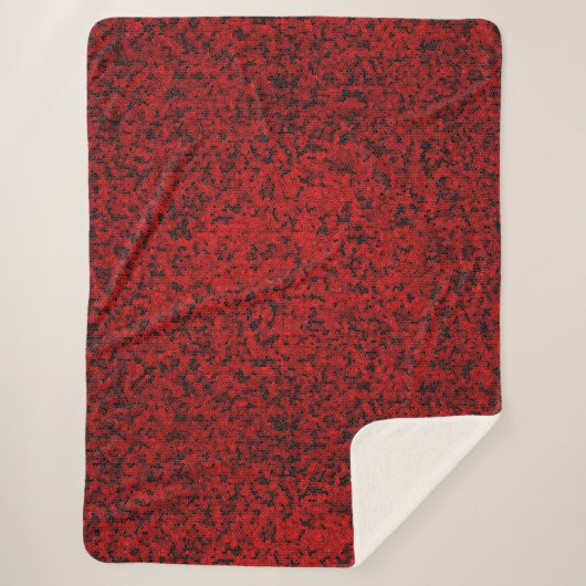 Glas in lood Sherpa Blanket Deken (Voorkant)