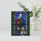 Glas in lood Sint-Nicolaas Blessings Briefkaart (Staand voorkant)