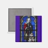 Glas in lood Sint-Nicolaas Blessings Magneet (Voorkant / Achterkant)