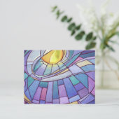 Glas in lood Sky Briefkaart (Staand voorkant)