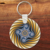 Glas in lood sleutelhanger (Voorkant)