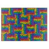 Glas in lood snijraad snijplank (Voorkant)