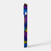 🕸️ Glas in lood Spiderweb Woensdag iPhone Case iPhone 15 Hoesje (Linkerkant)