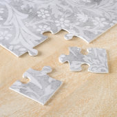 Glas in lood Stijl Kat Portret Puzzle Legpuzzel (Zijkant)