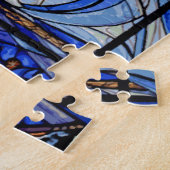 Glas in lood stijl Nativiteit Legpuzzel (Zijkant)