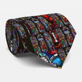 Glas in lood stropdas (Opgerold)