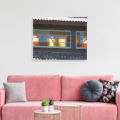 Glas in lood Tabernacle - Martha's wijngaard Canvas Afdruk (Insitu (Woonkamer))