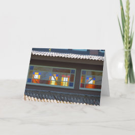 Glas in lood Tabernacle - Martha's wijngaard Kaart