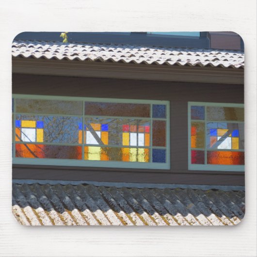 Glas in lood Tabernacle - Martha's wijngaard Muismat (Voorkant)