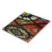 Glas in lood tegeltje (Zijkant)