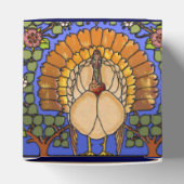 Glas in lood Thanksgiving Turkije Classic Bedankdoosjes (Bovenkant)