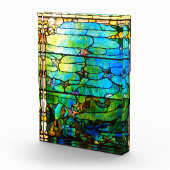 Glas in lood tiffany zee fotoblokken (Rechts)