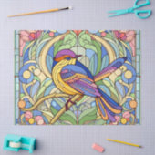 Glas in lood tissuepapier (Craft)