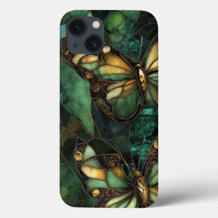 Glas in lood Tuin Vlinder Dromen iPhone 13 Hoesje