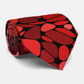 Glas in lood van de kerk stropdas (Opgerold)