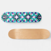 Glas in lood van Keren Richter Skateboard (Horizontaal)