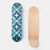 Glas in lood van Keren Richter Skateboard (Voorkant)