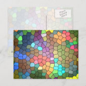 Glas in lood van Shirley Taylor Briefkaart (Voorkant / Achterkant)