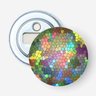 Glas in lood van Shirley Taylor Button Flesopener