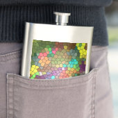 Glas in lood van Shirley Taylor Heupfles (Voorbeeld)