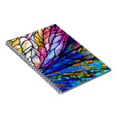 Glas in lood van Tiffany Notitieboek (Rechterzijde)