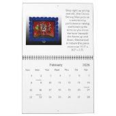 Glas in lood van uniek glas 2011 kalender (Feb 2026)