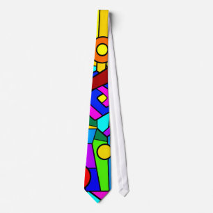 Glas in lood VENSTER 1 ~ Stropdas