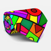 Glas in lood VENSTER 1 ~ Stropdas (Opgerold)