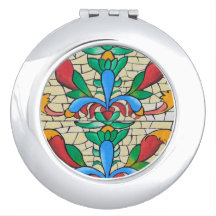 Glas-in-lood Venster compacte spiegel