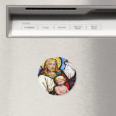 Glas in lood venster magneet (Insitu (Vaatwasser))