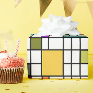 Glas in lood verpakt papier