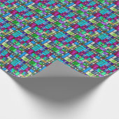 Glas in lood verpakt papier (Hoek)