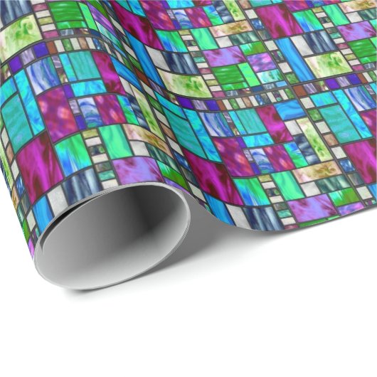 Glas in lood verpakt papier (Rol Hoek)