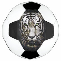 Glas in lood White Tiger
