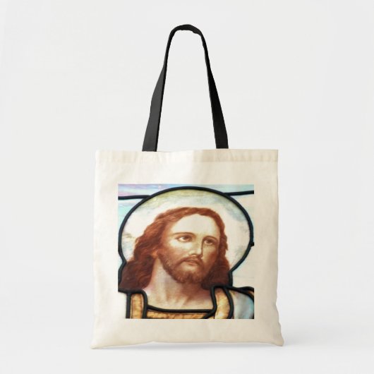 Glas in lood Window Christ Tote Bag (Voorkant)