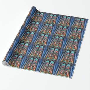 Glas in lood Windows, Salisbury Cathedral, VK Cadeaupapier