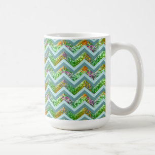 Glas in lood ZigZag Koffiemok