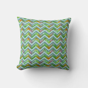 Glas in lood ZigZag Kussen