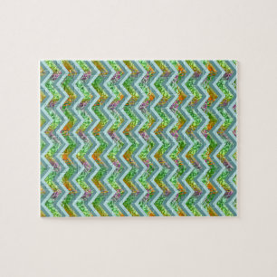 Glas in lood ZigZag Legpuzzel