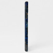 Glas in lood zon en maan ontwerp iPhone hoesje (Rechterkant)