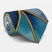 Glas-in-loodkunst Nekband Stropdas (Opgerold)