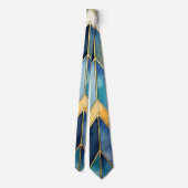 Glas-in-loodkunst Nekband Stropdas (Achterkant)